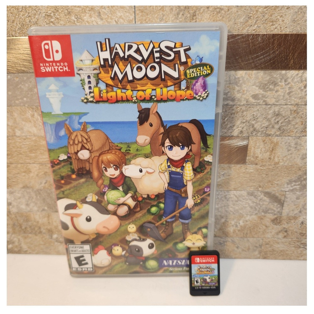 Harvest Moon Light of Hope Special Edition Nintendo Switch Physical Game Natsume